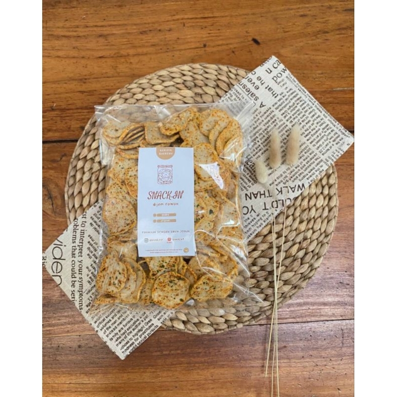 

snack keripik basreng daun jeruk kemasan 1/2kg