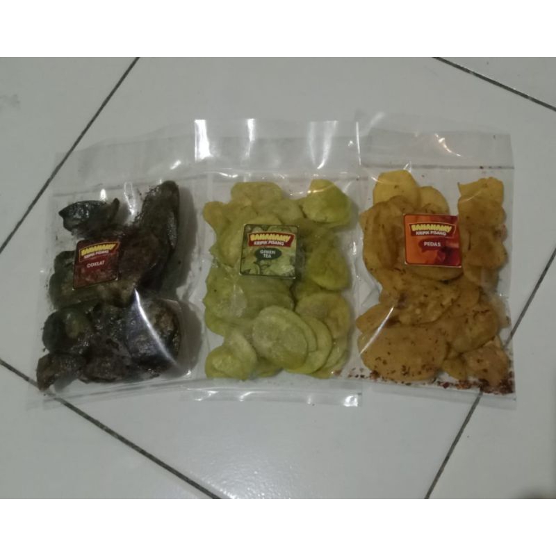 

KRIPIKPISANG RASA COKLAT GRENTEA UKURAN33GRAM