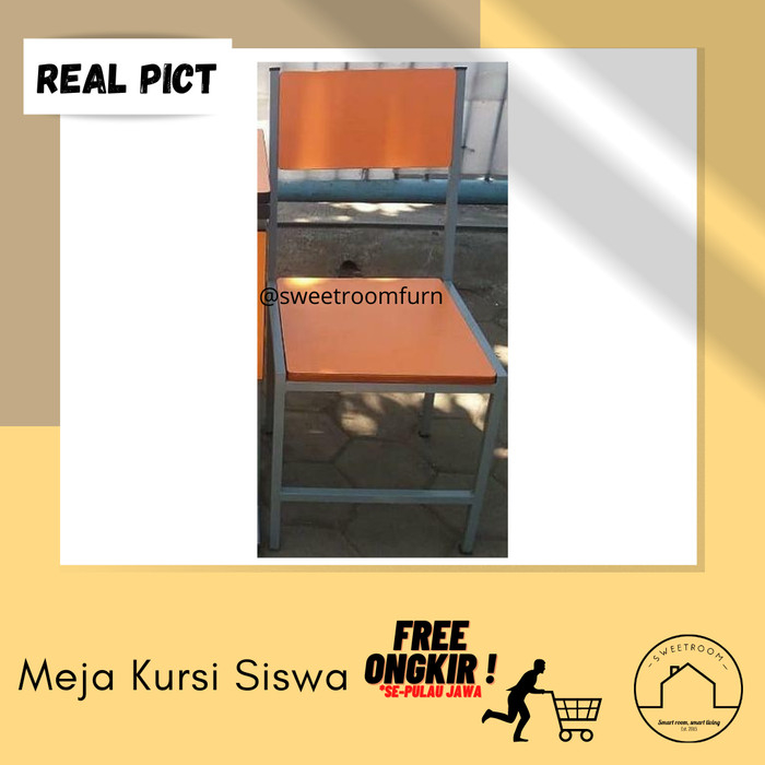 Meja Kursi Siswa  - Kursi Siswa - Meja Siswa - meja sekolah - kursi