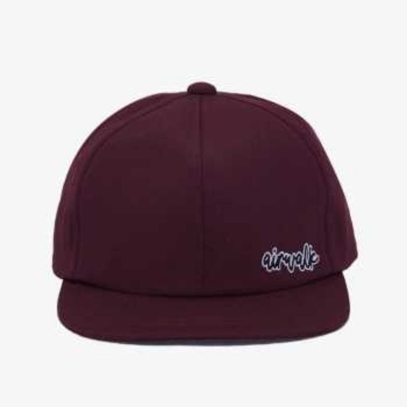 Topi Airwalk ROCK Casual.Maroon.Topi Original Pria
