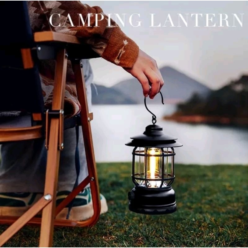 Lampu Camping emergency batrai (A2) - lampu emergency lampu darurat - lampu pilar outdoor - lampu tenda camping