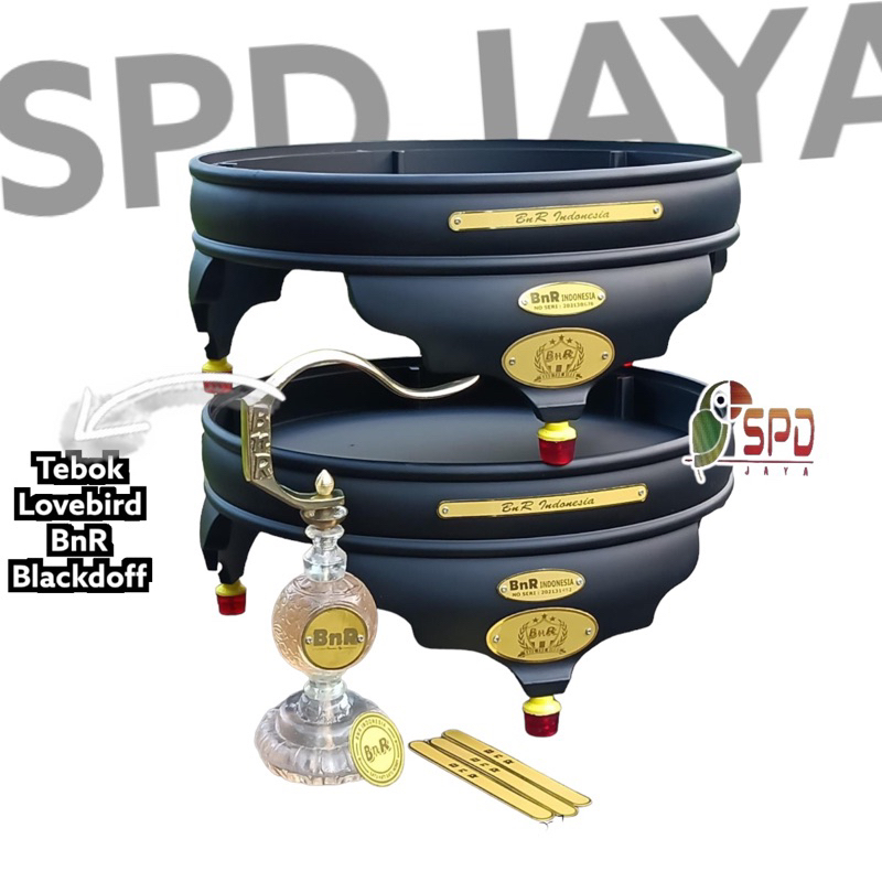 TEBOK LOVEBIRD BnR BLACK DOFF