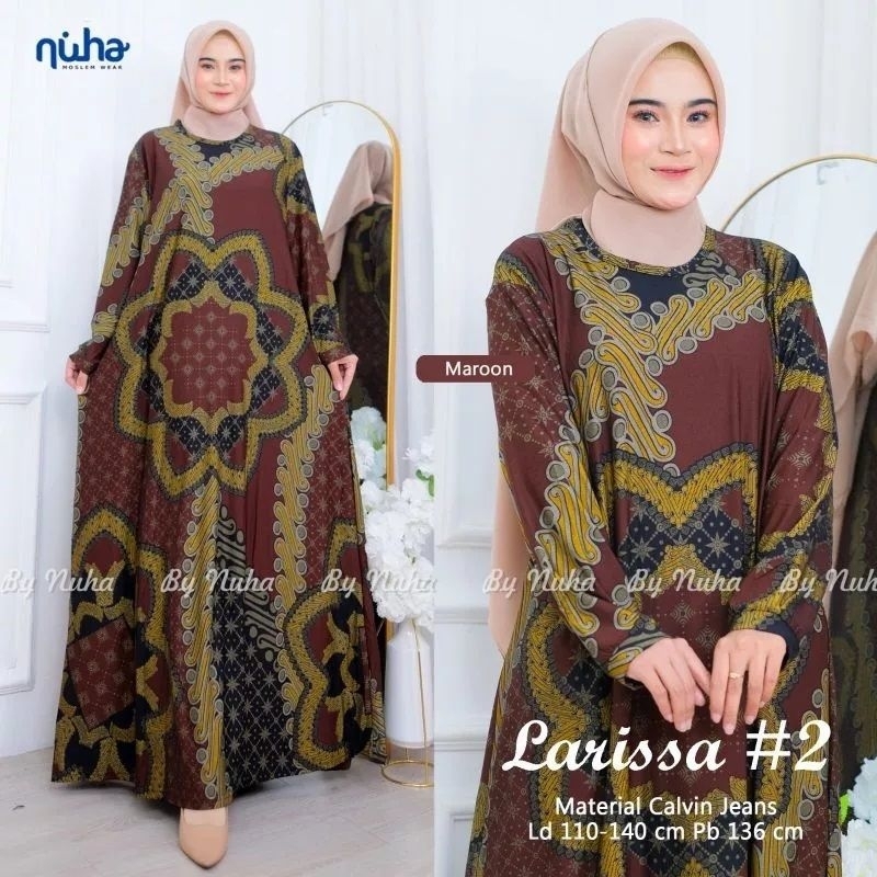 [BIG PROMO] Gamis Jumbo Rumbai/Larissa 2 Maxy/Diana Premium Premium/Baju Terusan Big Size/Busana Mus