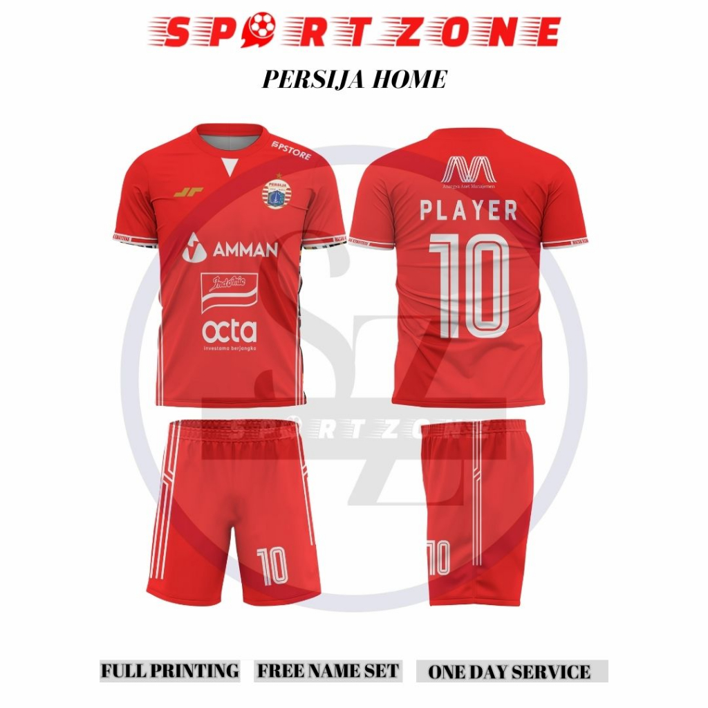 Jersey baju bola Persija home 2022-2023 premium
