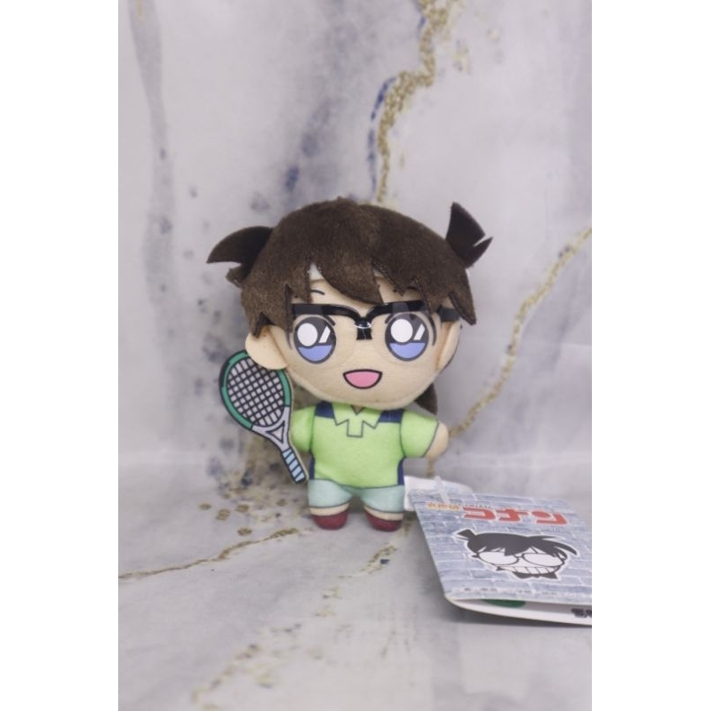 Detective Conan KCM Keychain Mascot plush Conan Edogawa Tennis ran mouri