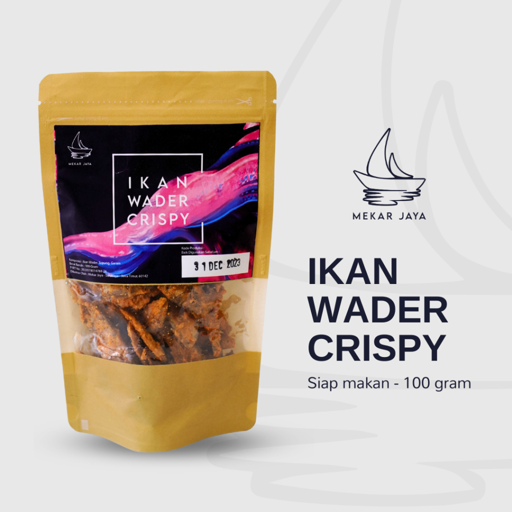 

Cemilan Ikan Wader Crispy Tanpa MSG dan Pengawet