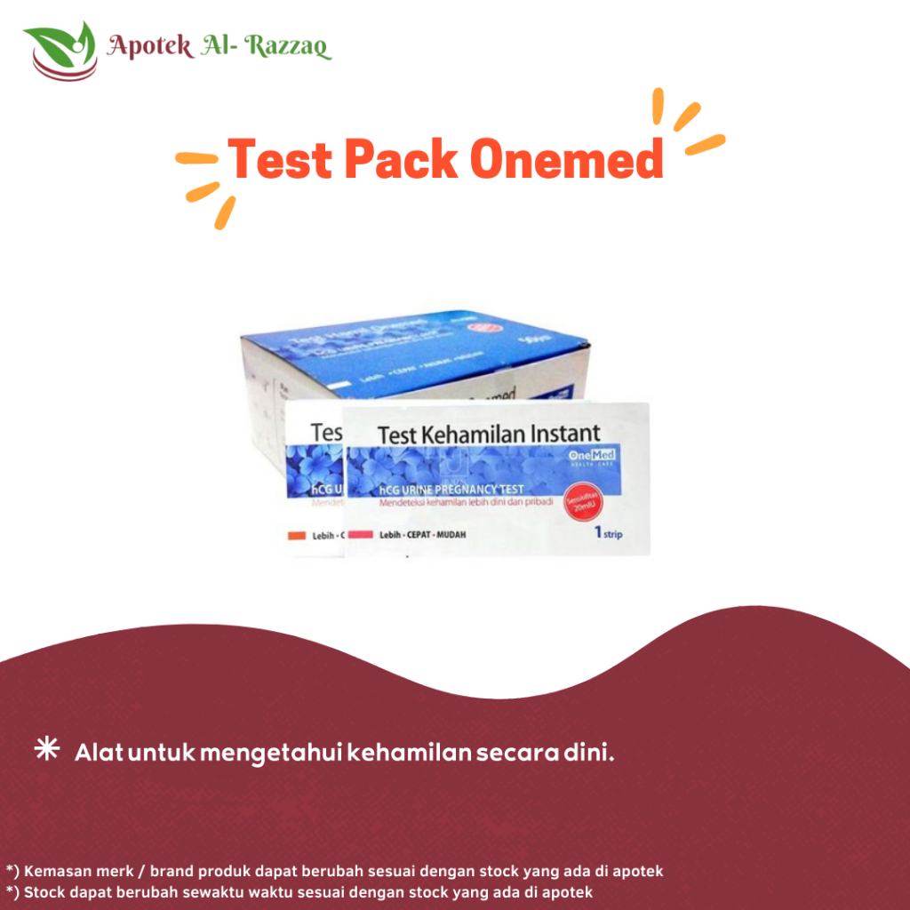 Test Kehamilan Instan - Onemed - Tespek