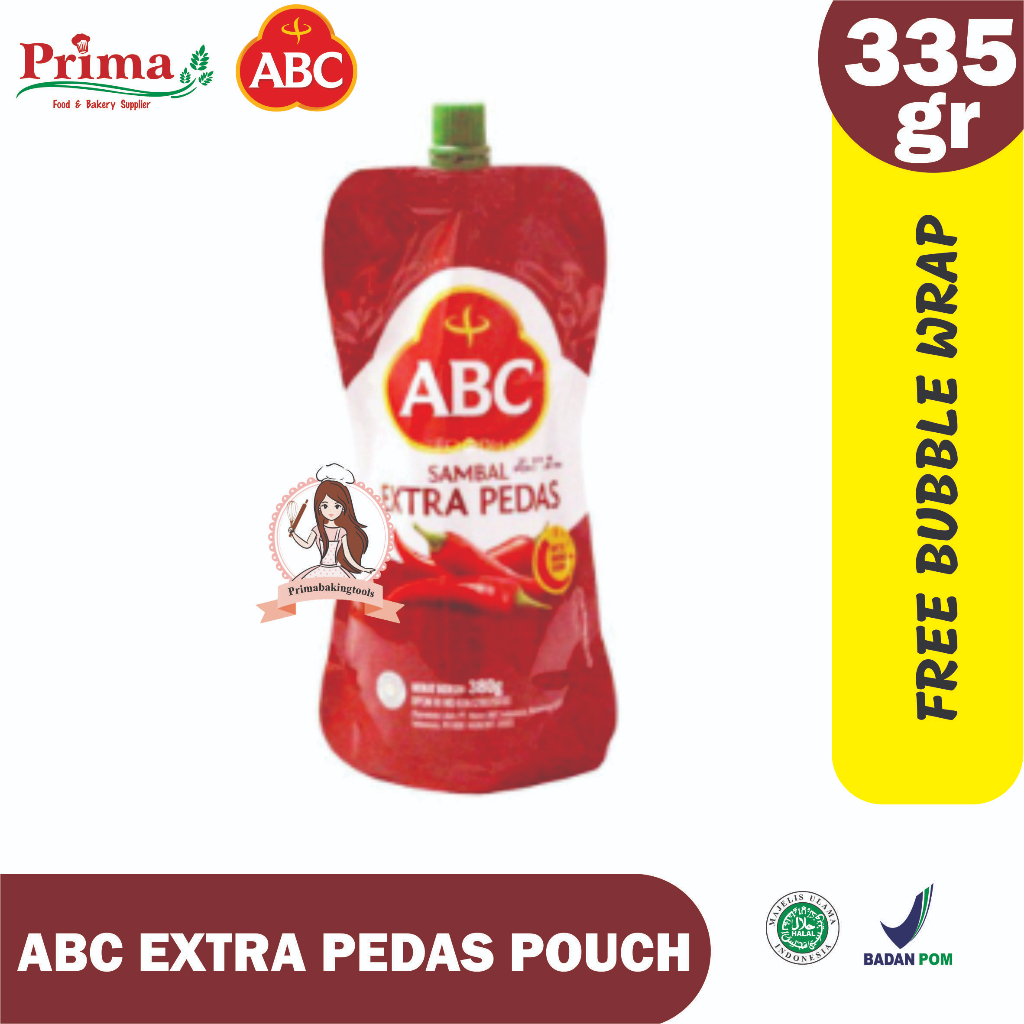 

Sambal extra pedas pouch - ABC 380gr