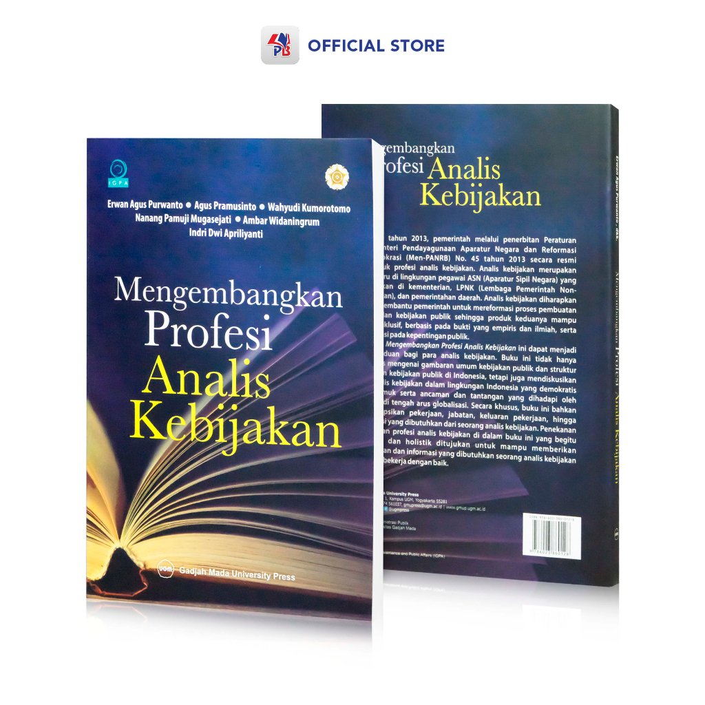 Buku Mengembangkan Profesi Analisis Kebijakan UGM Press / UGM PRESS -UGMP - UGMP