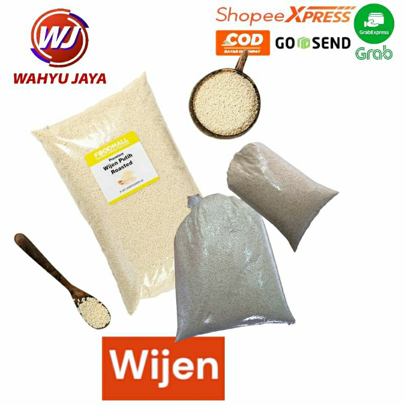 

Wijen Putih 250gr sd 1kg