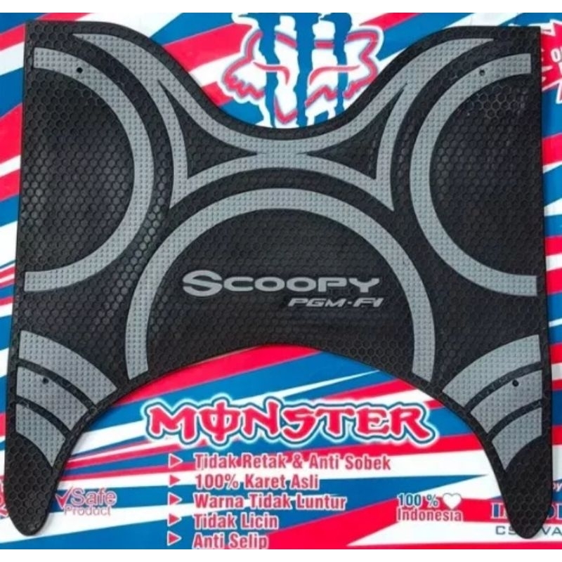 Viral  Karpet Motor Honda Scoopy Monster - Karpet Scoopy New Pgm Fi 2017 N 2019 Karpet Scoopy New