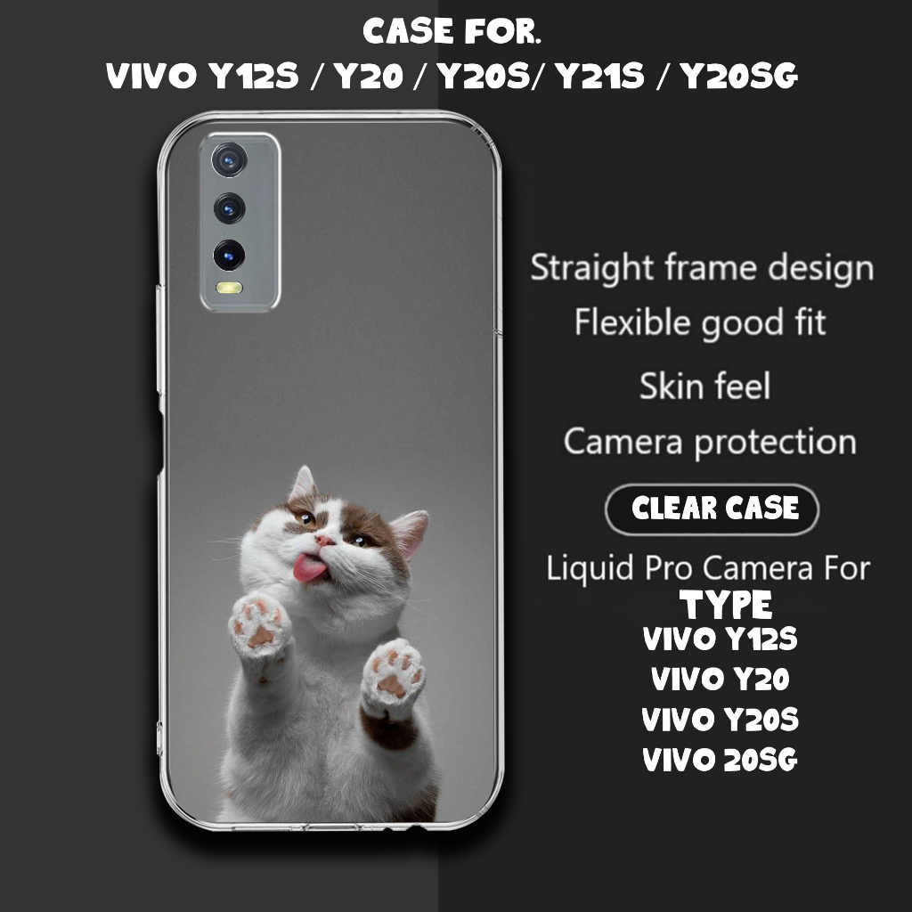 CASE VIVO Y12S / Y20 / Y20S / Y20S G [KITTEN] TERLARIS CASING VIVO Y12S / Y20 / Y20S / Y20S G TERBAR