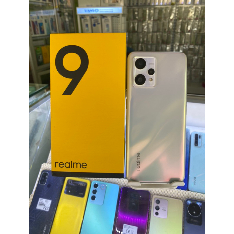 REALME 9 RAM 8/128GB SECOND BEKAS SEKEN FULLSET ORIGINAL