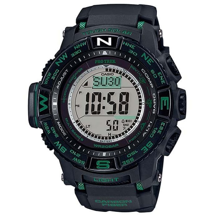 CASIO PROTREK PRW-S3500-1D PRW S3500 1D ORIGINAL GARANSI RESMI