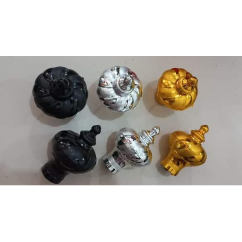 END CUP/TUTUP BATANG BULAT/TUTUP BESI GORDEN/