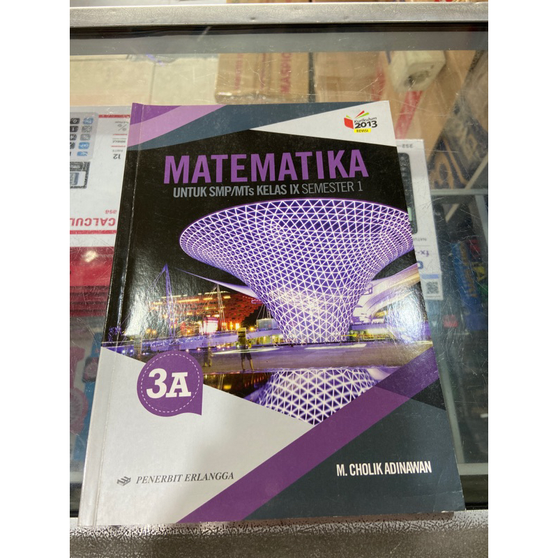 

buku matematika kelas IX semester 1