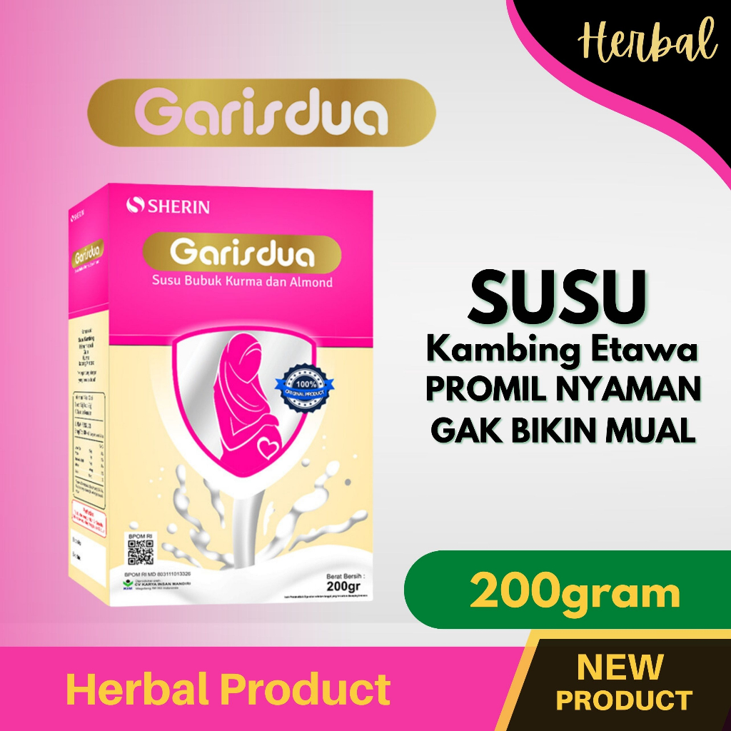 

Susu Promil Garis Dua - Susu kambing Etawa - Susu Ibu Hamil - Susu Promil Cepat Hamil