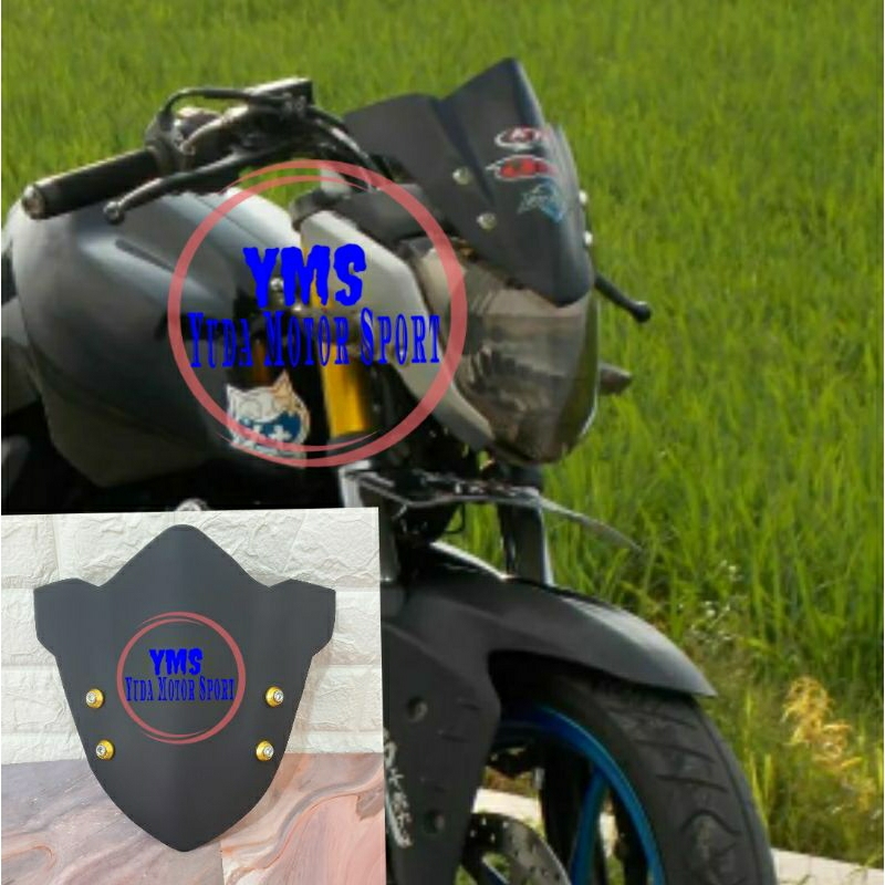 VISOR CARBON YAMAHA BYSON KARBU VISOR CUSTOM YAMAHA BYSON KARBU VISOR YAMAHA BYSON KARBU WINDSHIELD 