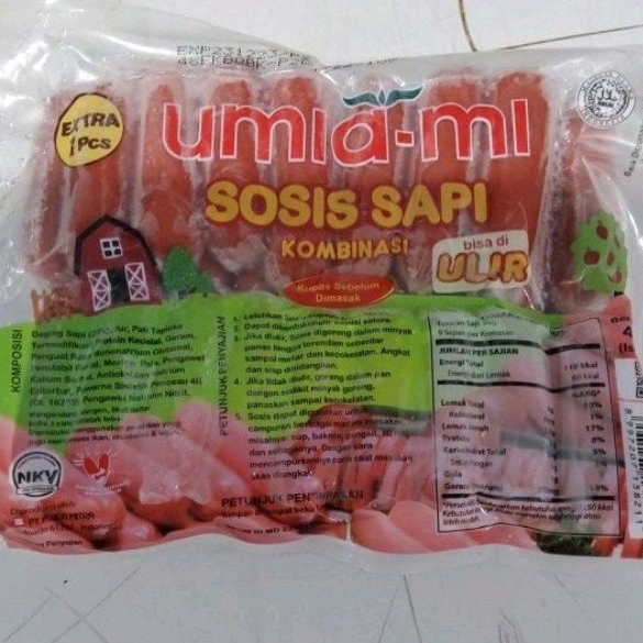 

UMIAMI sosis cocktail 450gr isi 50+1