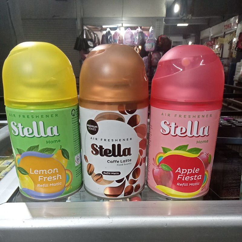Stella Refill matic 225ml .Stella pewangi ruangan.pewangi ruangan stella