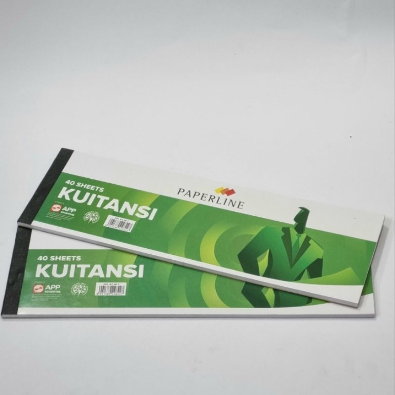 

BUKU KUITANSI / KWITANSI PAPERLINE KECIL / PPL KT 40 T