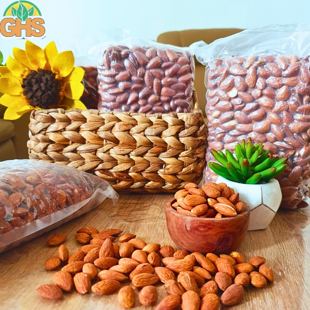 

(BISA COD)KACANG ALMOND PANGGANG KUPAS PREMIUM 1KG (ROASTED)