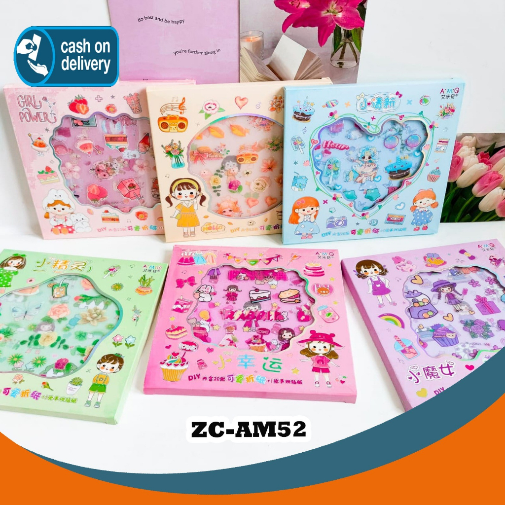 

KERTAS ORIGAMI BERMOTIF ZC-AM52 KERTAS LIPAT 1 BOX TERMURAH ALAT TULIS KANTOR COD BAGUS LUCU IMUT KADO UNIK KEKINIAN