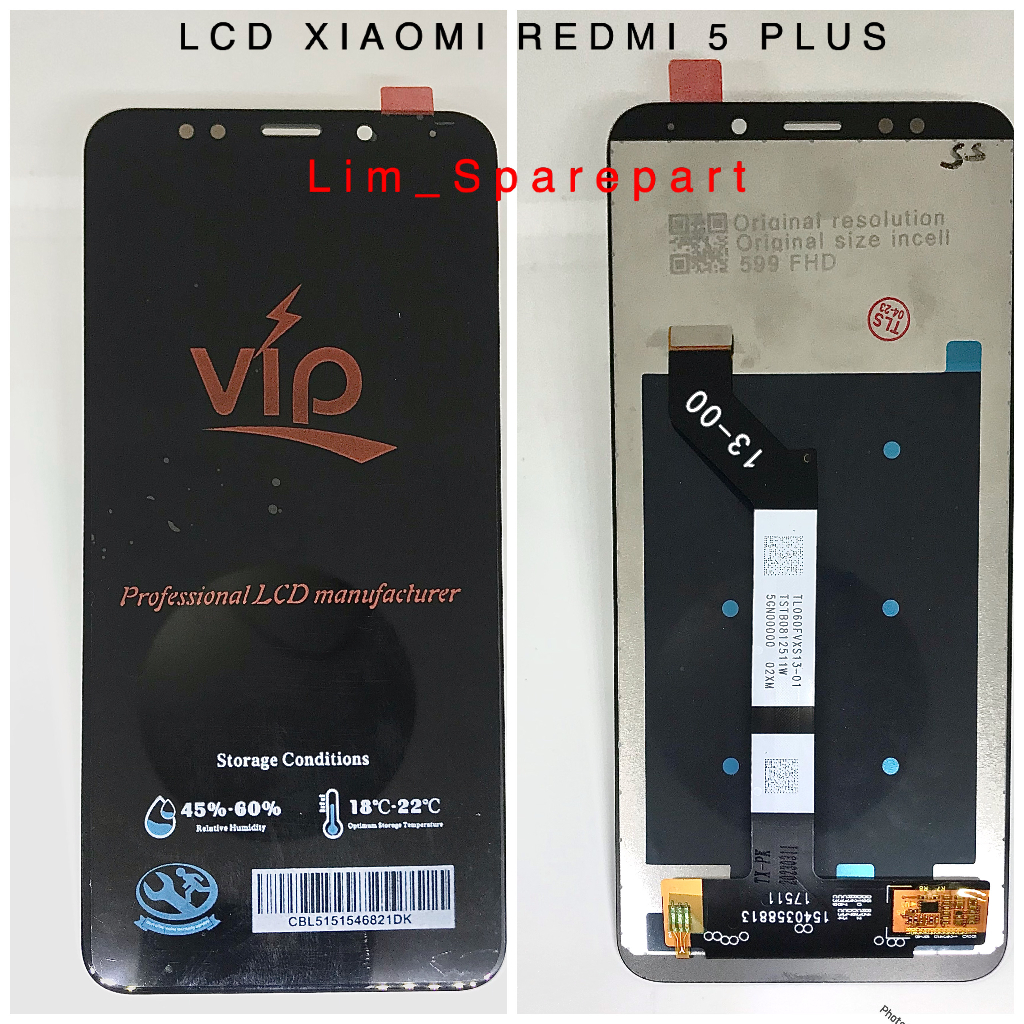 LCD Xiaomi Redmi 5 plus