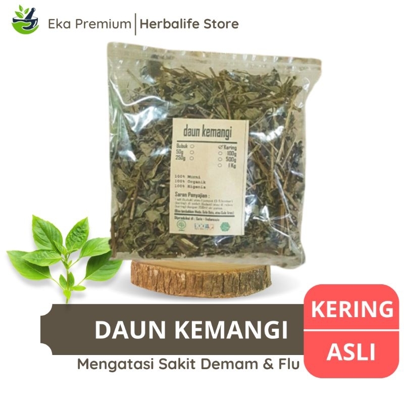 

DAUN KEMANGI KERING Asli Ramuan Rempah Herbal Murni Jamu Minuman Tradisional Simplisia Bumbu Dapur Masak Ocimum Africanum