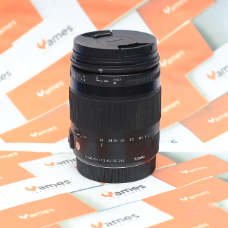 Lensa Sigma 18-200mm Canon DC OS F3.5 For Kamera DSLR - Lensa Zoom