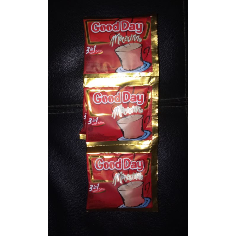 

Kopi Good Day Merah Mocacinno 1 Renceng 200 g (10 sachet @20 g)