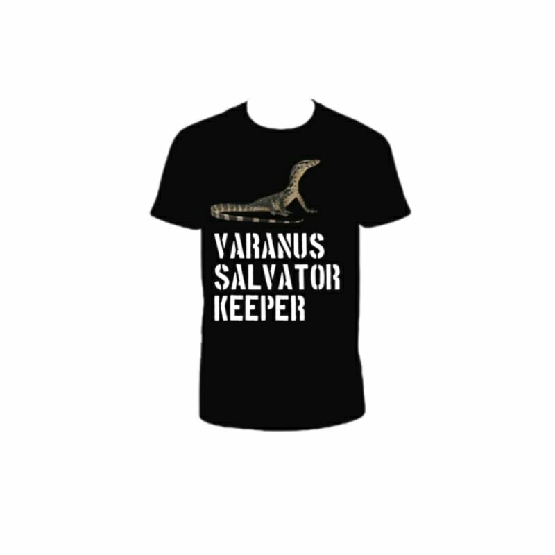 kaos pria varanus salvator keeper
