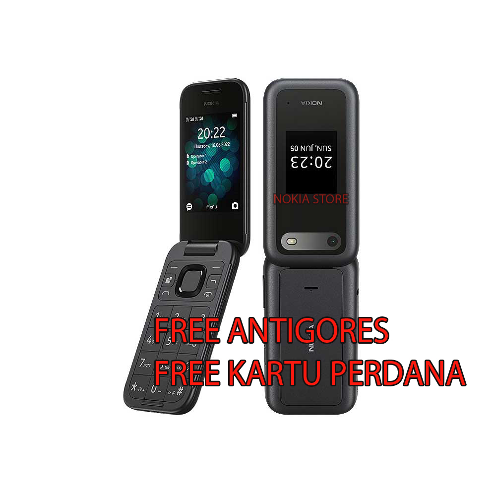 NOKIA LIPAT 2760 NOKIA FLIP NEW DUAL SIM BAHASA INDONESIA
