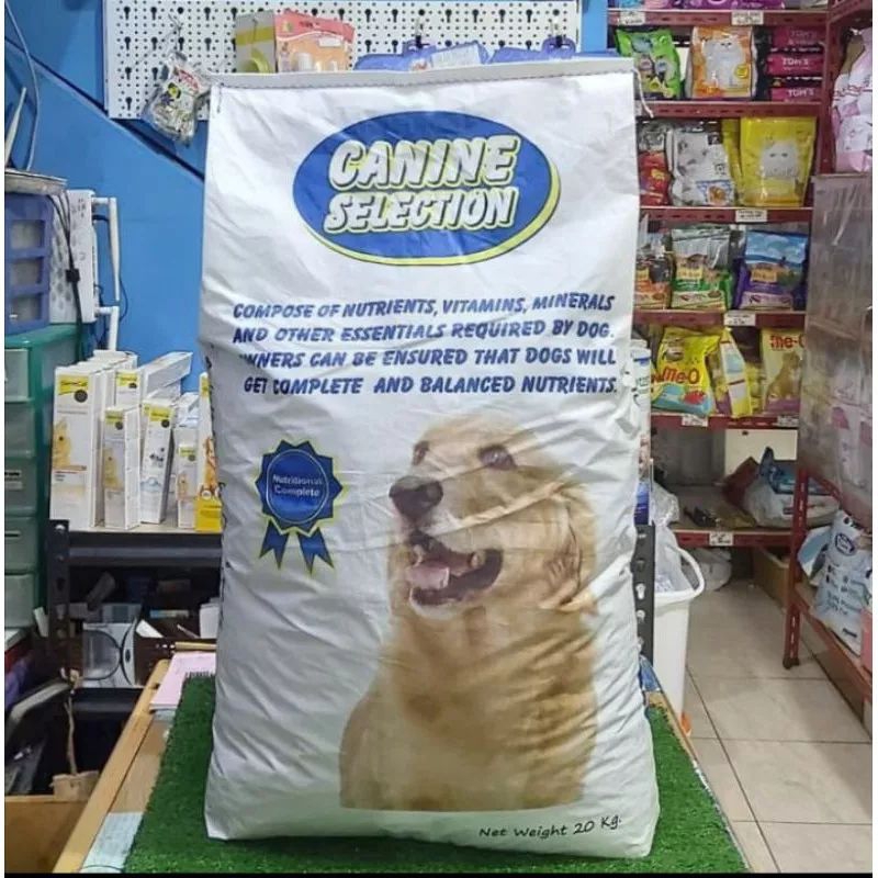 Dogfood Canine Selection Chicken Flavour 20kg Makanan Anjing Import