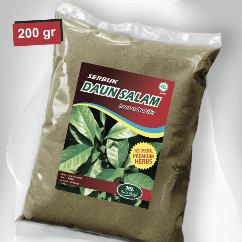 

Daun Salam Segar/Fresh Bay Leaf/Daun salam kering/daun salam bubuk. 200 gr