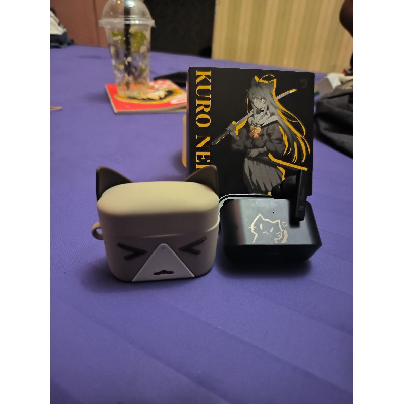 Moondrop Kuroneko Nekocake ANC fullset + case Neko Second.