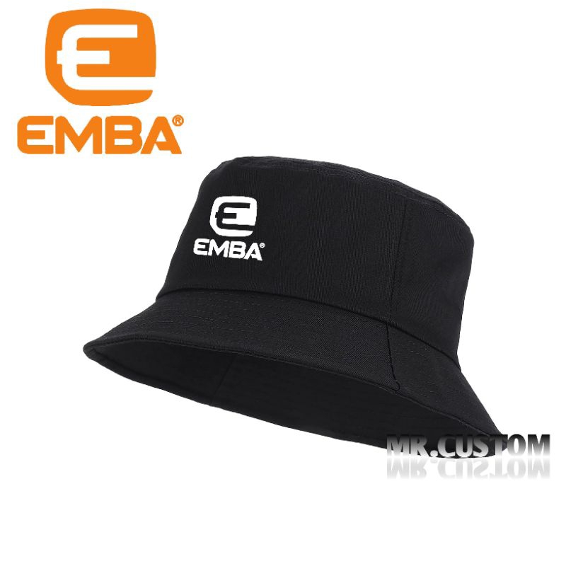 Topi Bucket Hat Emba Jeans / Bucket Hat / Bucket Hat Pria Wanita Dewasa