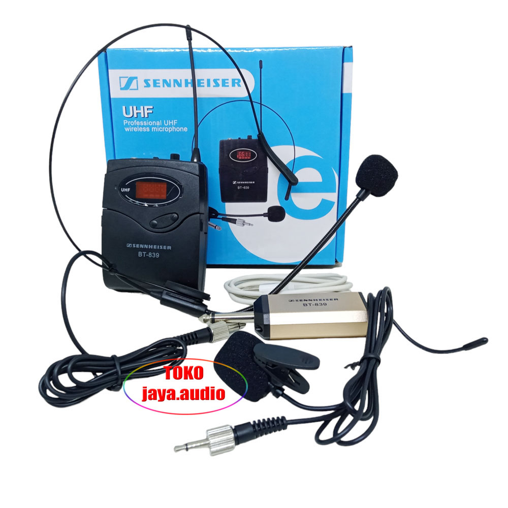 Mic Clip On Mik Headset SENHEISER BT839 Mik Wireles Bando Jepit Mik Imam Masjid