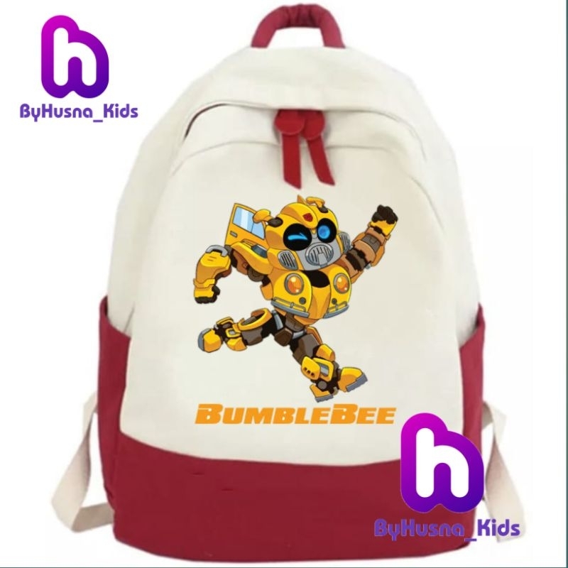 BUMBLE BEE TAS RANSEL BACKPACK ANAK BUMBLE BEE UNISEX TK/SD BAHAN PREMIUM