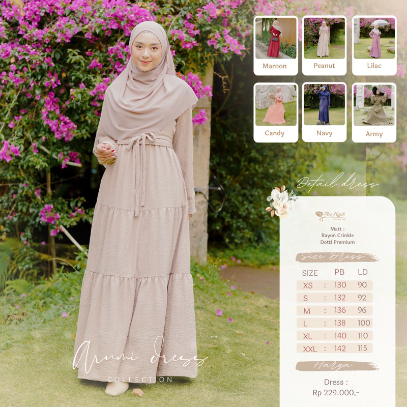 GlizHijab - Arumi Dress