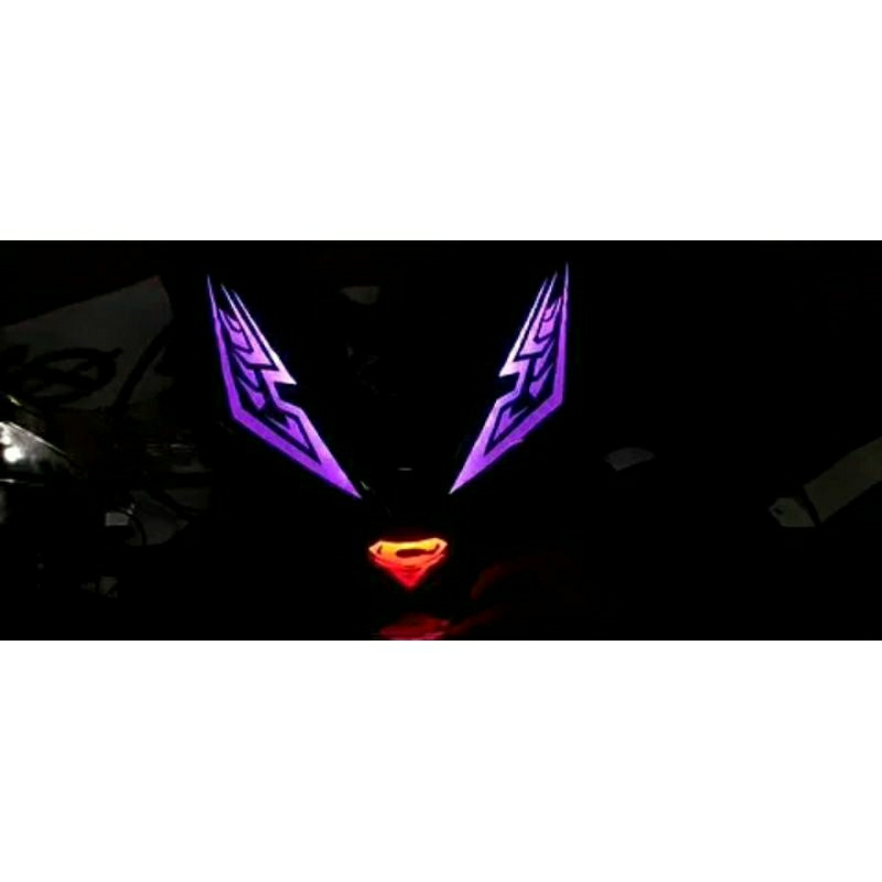 custom lampu depan mio z-akrilik dan all motor