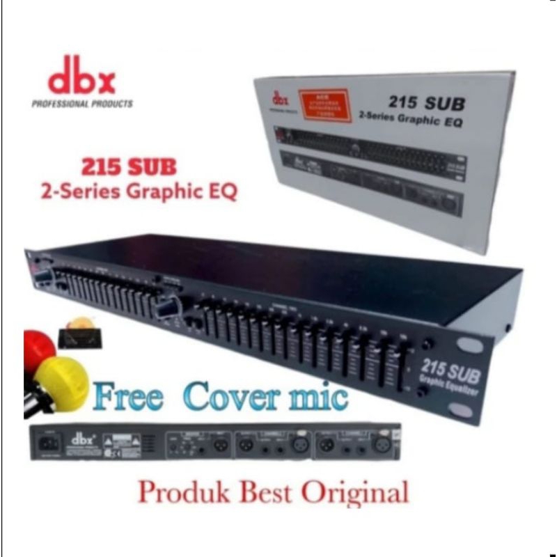 Equaliser Cyber Voice 215 Sub Series x 2 channel Stereo hd graphic Sound