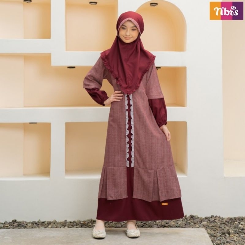 IFFA GAMIS ANAK NIBRAS UKURAN P0 // sarimbit anak 2023