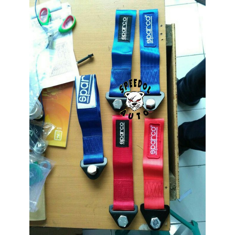 Towing strap mobil motor dummy towing strap kain