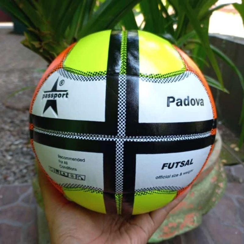 Bola Futsal Size 4 Original Passport Padova Gratis Pompa Cop Pentil dan Jaring