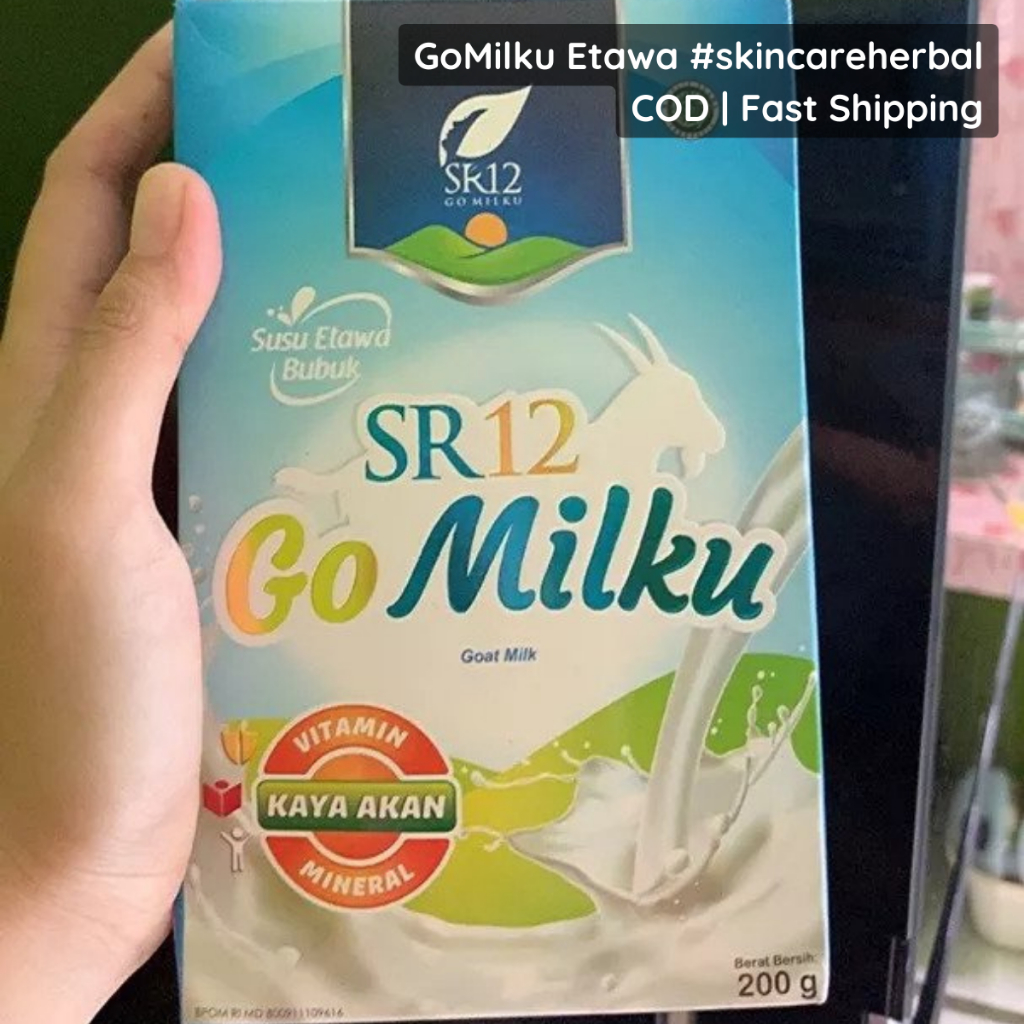 

Gomilku Susu Kambing Etawa SR12 Rasa Coklat Tanpa Gula 600 Gram