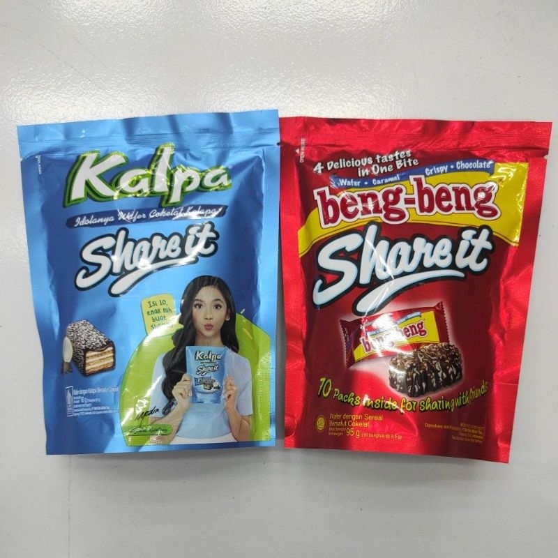 

BISKUIT WAFER COKLAT SHARE IT 90GR