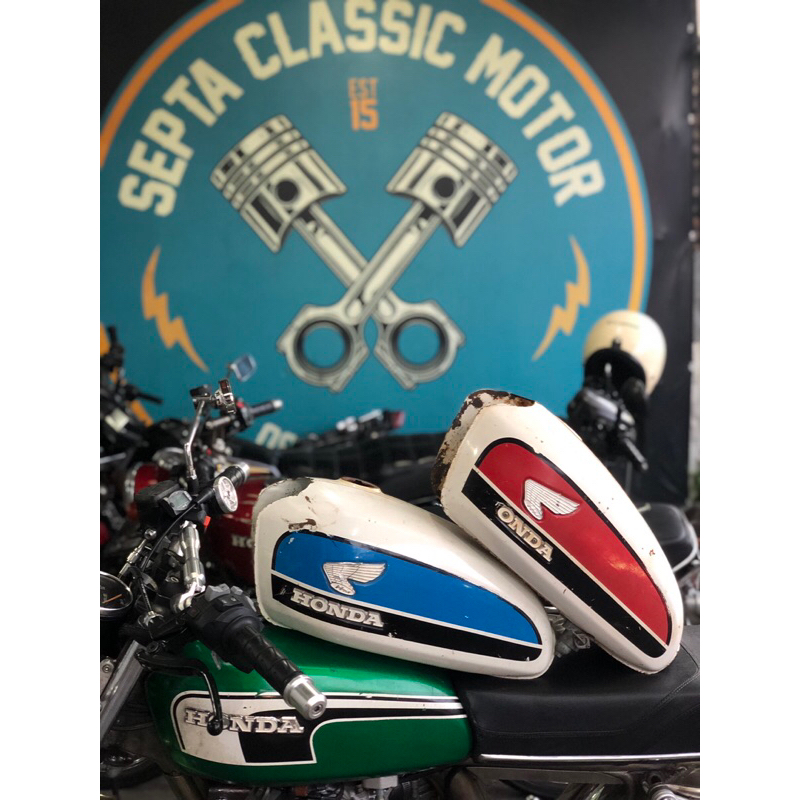 Tangki CB100 Japan Tengki Gastank Honda CB 100 K2 Japan Version us version tangki dilan original pai