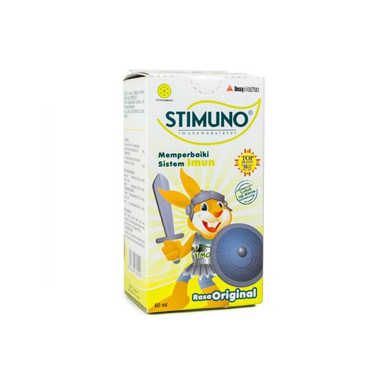 STIMUNO SIRUP RASA ORIGINAL SUPLEMEN DAYA TAHAN TUBUH ANAK