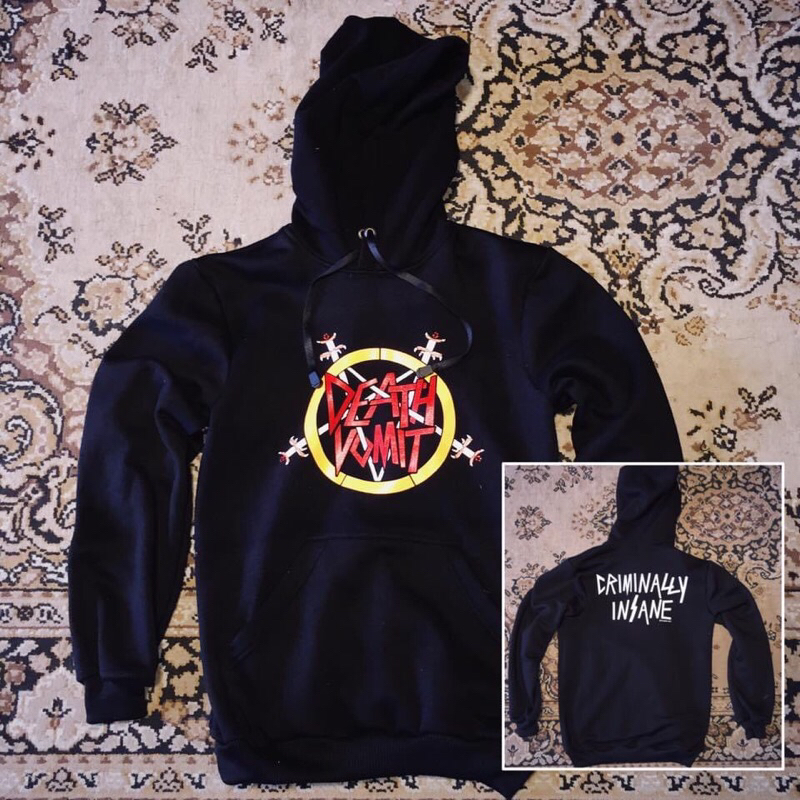Hoodie Death Vomit - Criminally